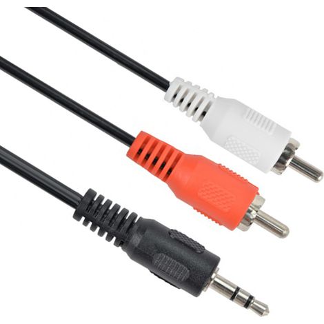 GEMBIRD CABLE JACK A 2xRCA/3,5mm M/M 1,50M (1/5)
