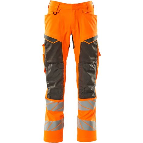 Mascot Warnschutz Bundhose 19579-236-1418 Gr. 26 hi-vis orange/dunkelanthrazit (1/4)