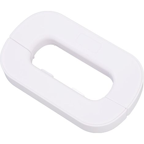 Verrou de sécurité autocollant anti-pincement en ABS blanc pour réfrigérateur (1/5)
