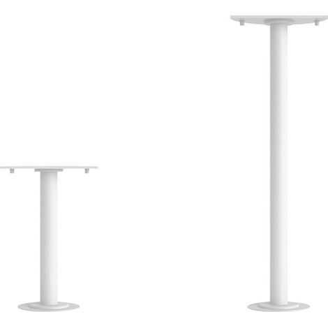 Clos Base Mini Suelo 30 Cm Blanc Mat - Applique Murale Extérieure Led 8W/16W Ip65 Ik08 - Technologie Cct 3000K/4000K/5000K - Beneito & Faure (1/5)