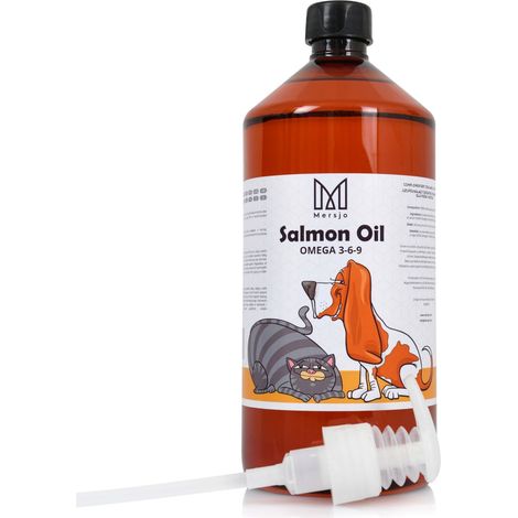 Lachsöl für Hunde und Katzen MERSJO 1000ml