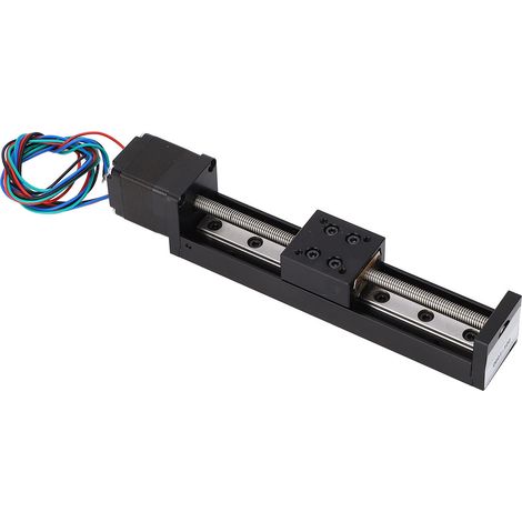 Mini Rail linéaire Guide actionneur coulissant 28 moteur pas à pas 100mm course bricolage CNC pièces de routeur X Y Z étape avec tige de vis en T (1/5)
