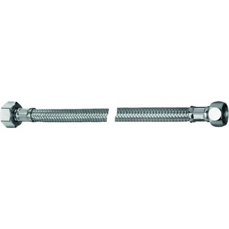 Tubo Clean-Fix S, flessibile 3/8 di pollice ÜM, 1/2 di pollice ÜM, L300, cromato