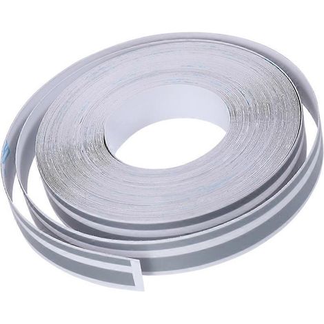 Ruban adhésif à rayures fines, autocollant, style steamline (argenté)-Silver (1/3)