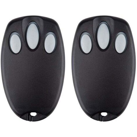 Lot de 2 émetteurs de porte de garage portatifs de remplacement pour Chamberlain Liftmaster Motorlift 94335E 84335E ML700 ML500 ML850 Merlin+ C945 C840 Security+ 433,92 MHz (1/5)