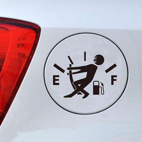 Lustiger Aufkleber für den Tankdeckel, kreativer Autoaufkleber, witziger Aufkleber für den Tankdeckel (1/5)