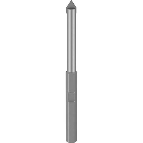 Bosch Zentrierbohrer für Ziegel und weiche Fliesen mit Adapter, 9,5 x 60 mm