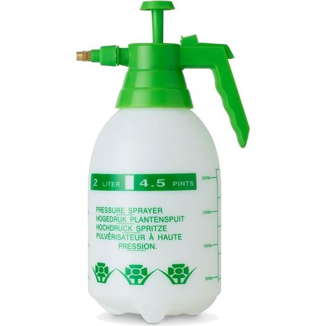 Pulverizador a Presión 2 litros – Rociador de Jardín y Limpieza con Gatillo (1/5)