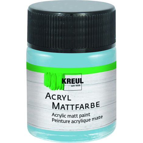 Kreul Acryl Mattfarbe bayrischblau 50 ml Acrylfarbe