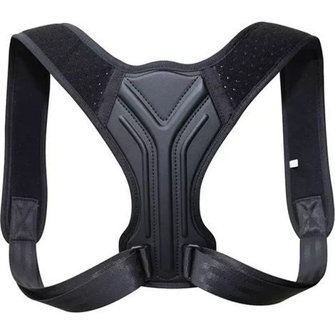 Correcteur de posture dorsal léger, soutien anti-dos voûté, redresseur de colonne confortable (1/5)