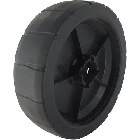 Roue En Plastique ø Ext. : 190mm. Origine Stiga.