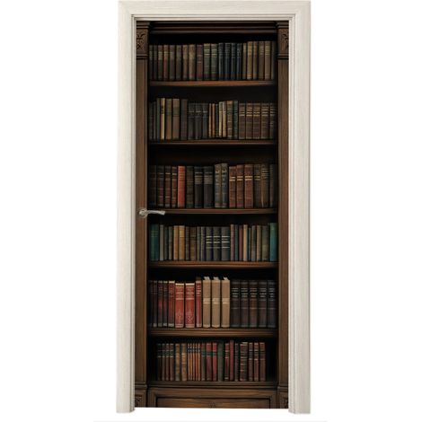 Door Wrap Bookcase - Vintage - Brown (1/5)