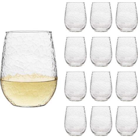 Verre à vin/verre universel « STEMLESS », 503 ml, lot de 12 (1/5)