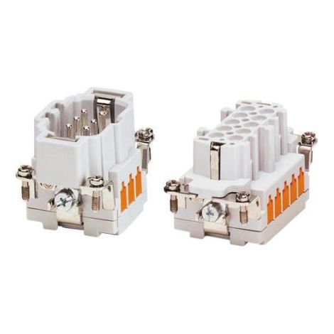Embout de connecteur Phoenix Contact série HEAVYCON, 16 contacts , 16A, Femelle ( Prix pour 1 )