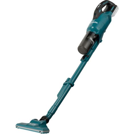 Makita – Balai électrique 18V sans fil – Moteur sans balais – Technologie cyclonique – Autonomie jusqu'à 76 min – Silencieux 55 à 66 dB(A)