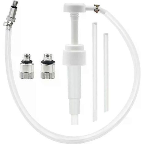 Getriebeölpumpe für Unterwasserteil mit 3/8-Zoll-, 8-mm- und 10-mm-Adaptern, universell passend für Standard-1-Liter-Ölflaschen, Mariner-Außenbordmotoren – JXLGV (1/5)