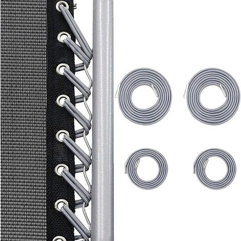 4 piezas, Cuerdas de repuesto para sillas plegables, Resistentes al desgaste, Gris, Adecuadas para sillones reclinables plegables y sillas salón (1/5)