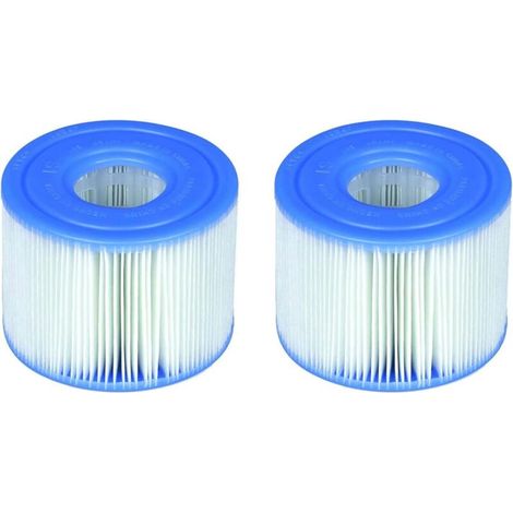 L'ensemble Intex 29001E comprend 2 cartouches de piscine PureSpa type S1 faciles à installer pour un total de 2 filtres. (1/4)