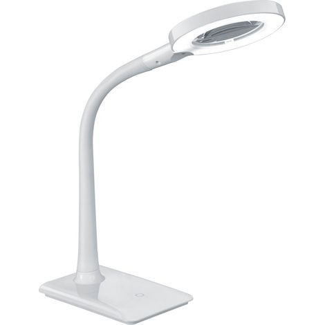 Lampada tavolo da Interno a LED in Plastica Bianco