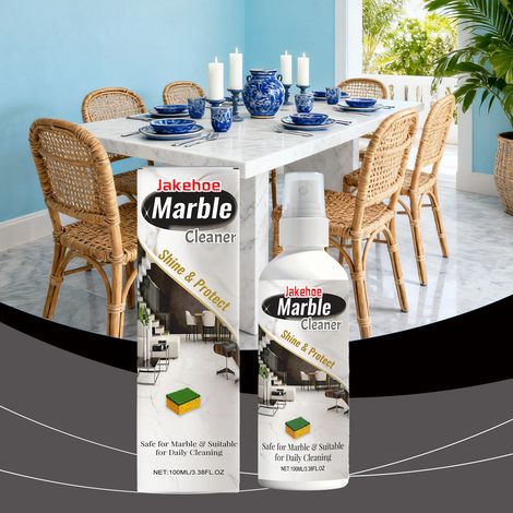 Marmorpflegemittel, geeignet zur Reinigung und Entfernung von Flecken und Öl von Fliesen, Marmor und Holzböden – 100 ml -- BIEMMEDUE (1/5)