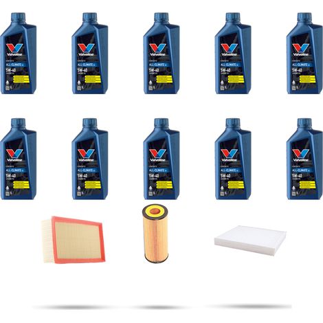 Kit tagliando 3 FILTRI e 10L OLIO compatibile con Mercedes Sprinter II (906) 524 V6 190kw Dal 2006 (1/5)