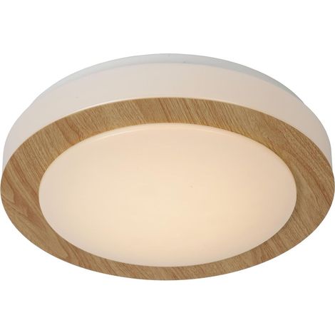 Plafonnier Lucide Dimy LED 12W 3000K blanc dimmable (1/2)