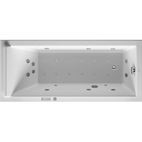 Baignoire Bain à remous rectangulaire STARCK 135 l 160x70 blanc 1 RS Combi-Syst E