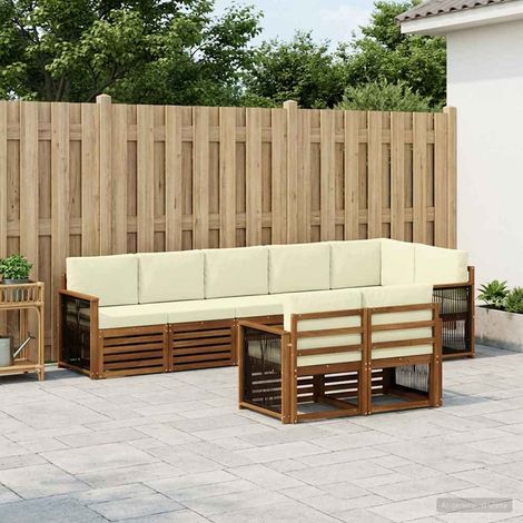 vidaXL Sofagarnituren Massivholz Akazie (1/5)