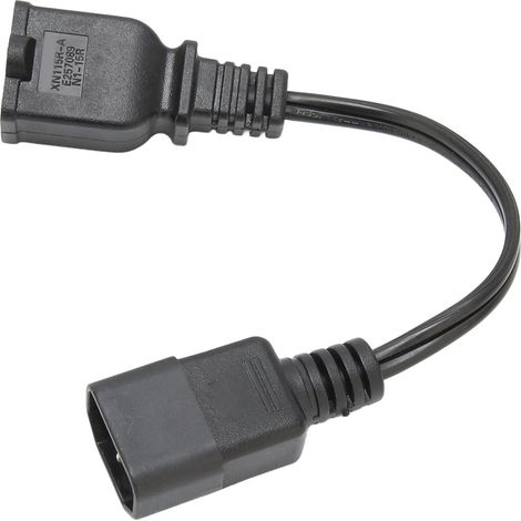 Câble d'alimentation IEC320 C14 vers 1 15R mâle/femelle étanche pour lampe de bureau, appareil photo, projecteur 100‑250V (1/5)