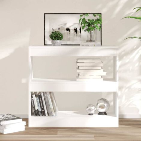 vidaXL Libreria/Divisorio Bianco 80x30x72 cm (1/5)