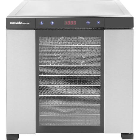 Déshydrateur Alimentaire 10 Plateaux Acier Inoxydable - SousVideTools