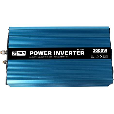 Convertisseur continu-alternatif, Onde sinusoïdale pure, 24V / 230V - 3000W ( Prix pour 1 )