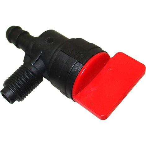 Robinet essence compatible avec briggs stratton 399517 698182 on off 90° tondeuse tracteur (1/2)