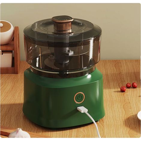 Multifunktionale Küchenmaschine (350 ml) – USB-wiederaufladbarer, kabelloser elektrischer Fleischwolf, geeignet für Gemüse und Fleisch. (1/5)