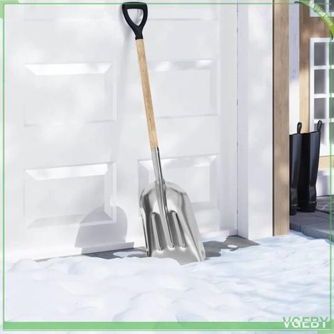 Pelle - ABI - Aluminium - 29 x 122 cm - Résistante aux intempéries - Légère (1/5)