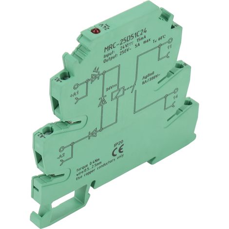 SPS-Elektromagnetisches Kontaktschnittstellen-Relaismodul MRC-25D51C24 5A NO (1/5)
