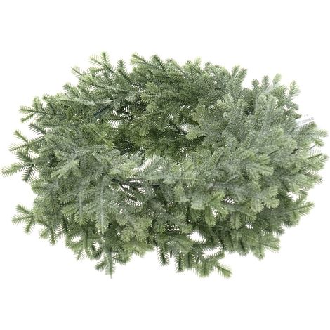 GASPER Weihnachtsdeko Taxuskranz Grün geeist Ø 35 cm - Kunstpflanzen (1/3)