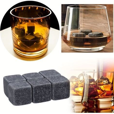 BelleRise – Wiederverwendbares Whisky-Stein-Set – die ideale Wahl für Whisky-Liebhaber (1/5)