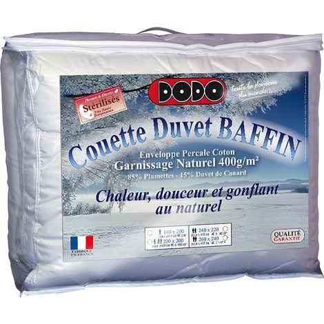 Piumone DODO Naturale - 220 x 240 cm - BAFFIN
