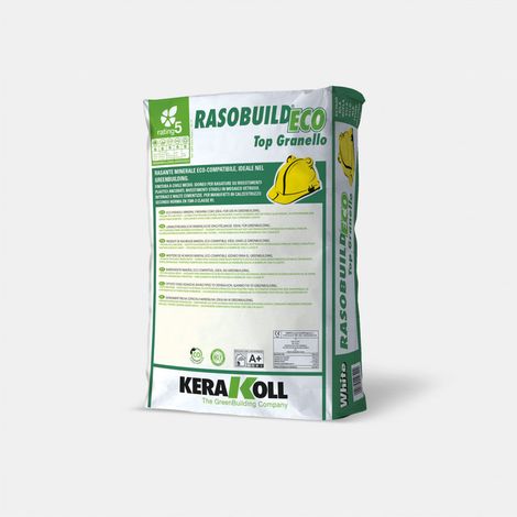 KERAKOLL 10320 RASOBUILD ECO TOP GRANELLO BLANCO 25 kg - ref: K10320