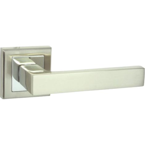 Poignée de porte intérieure Domino ENE-QR M6/M9 chromée/nickel 72 mm (1/5)