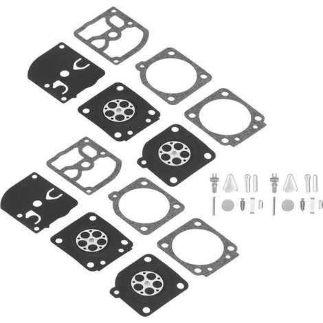 Kit de reconstruction de réparation de carburateur, résistance aux dommages du kit de reconstruction de carburateur pour ZAMA pour tronçonneuse (1/5)