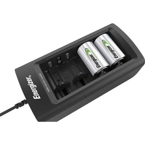 [NEUWERTIG] B-Ware Energizer Rundzellen-Ladegerät NiMH für Micro AAA Mignon AA Baby C Mono D 9V (1/2)