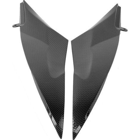 Carter latéral supérieur de réservoir moto style fibre carbone, panneau carénage compatible Yamaha R1 2004-2006, protection résistant et léger. (1/5)