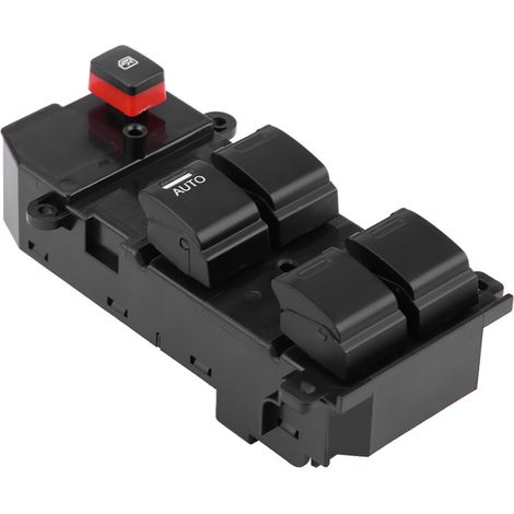 Hauptfensterheberschalter vorne links (Fahrerseite) für Honda City Fit (2007–2011), Fensterheberschalter, Teilenummer 635750-TMO-F01, kompatibler Ersatz (1/5)