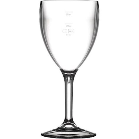 12 bicchieri da vino 310 MLX175 x 250ML/188 x 81 mm, marchio CE bar ristorante