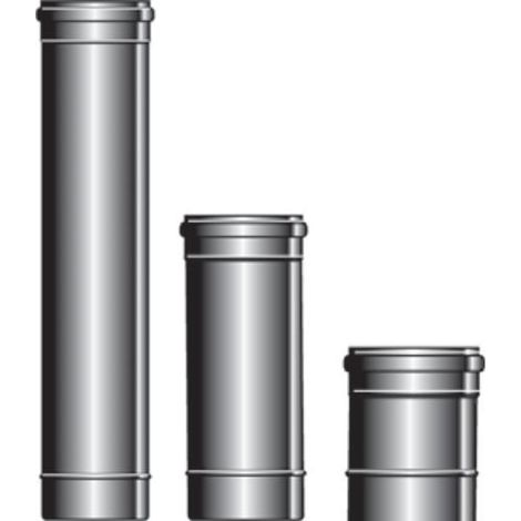 Tubo per Stufa in acciaio inox Piemme Speedy art. 01 x altezza 180 x 250 mm