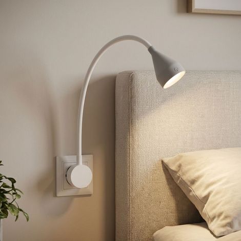 Flexo LED de Enchufe Regulable Táctil 3,5W 4000K con Brazo Flexible (1/5)
