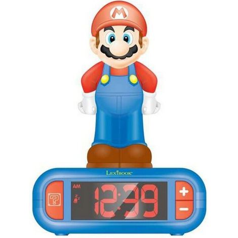 Orologio Sveglia Lexibook RL800NI Super Mario Bros™