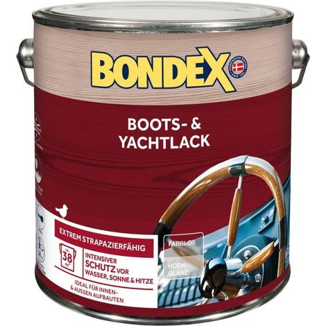 BONDEX Boots- und Yachtlack Farblos 2,5 L - 454374 (1/3)